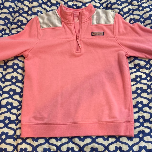 Vineyard Vines Girls Pink Shep Shirt Size 14 Girls - Picture 1 of 3